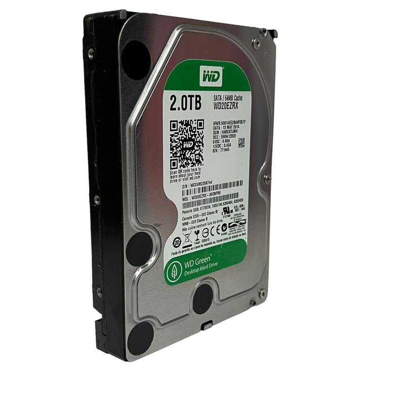 (4) WD-GREEN WD20EZRX 2TB HDD 5台セット ef090eb611822bb962cade52ef437e